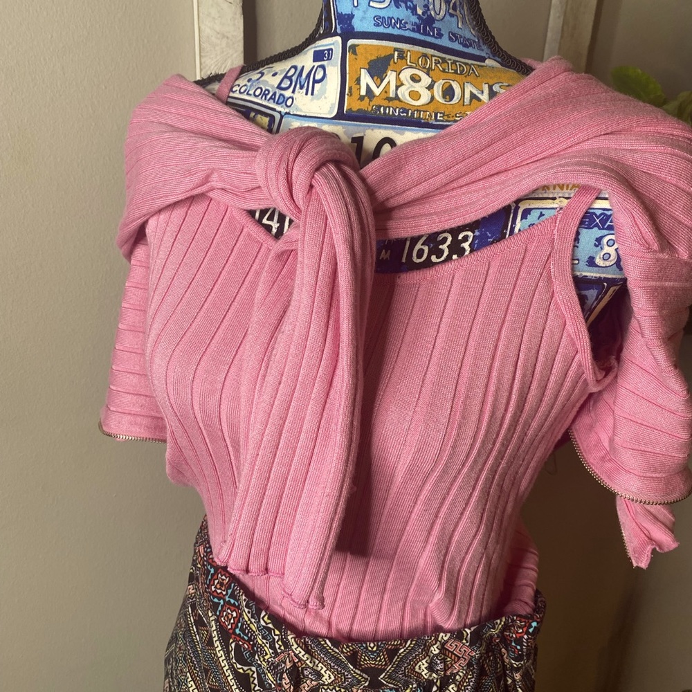 Long skirt flipsides tank top matching hooded sweater